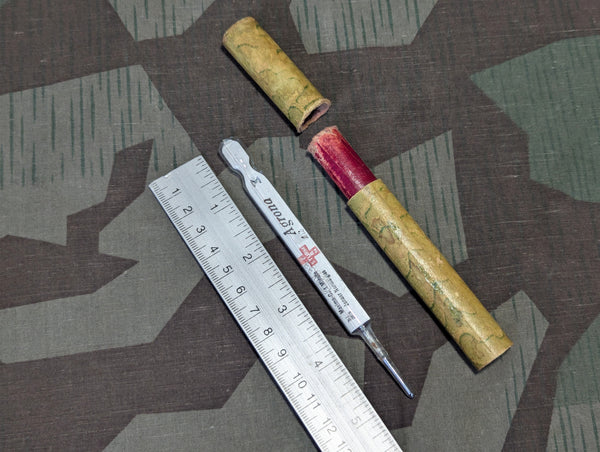 German Thermometer In Cardboard Tube Sturm