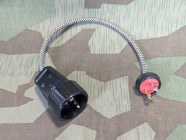 DE-USA Vintage Look Lamp Plug Adapter