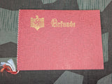 Urkunde Ski Sport Certificate Deutschen Reichsbund für Leibesübungen
