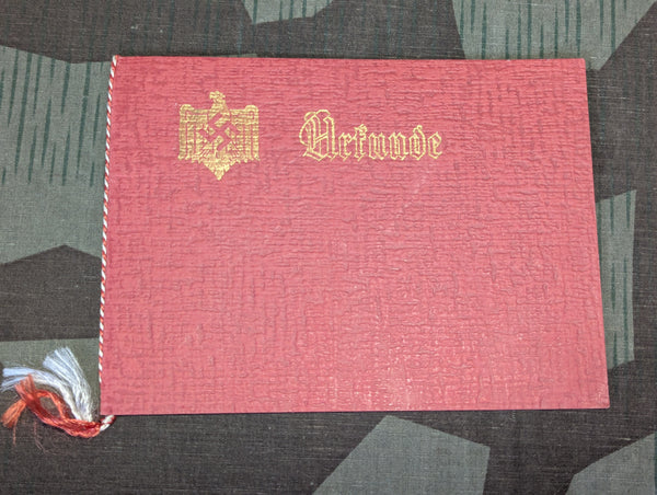 Urkunde Ski Sport Certificate Deutschen Reichsbund für Leibesübungen