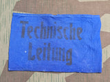Technische Leitung Film Set Armband