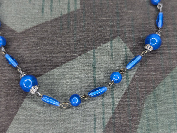 Blue Bead Necklace