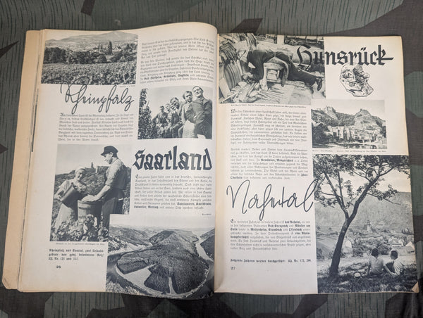 NS Gemeinschaft Kraft durch Freude Urlaubsfahrten 1937 Gau Sachsen