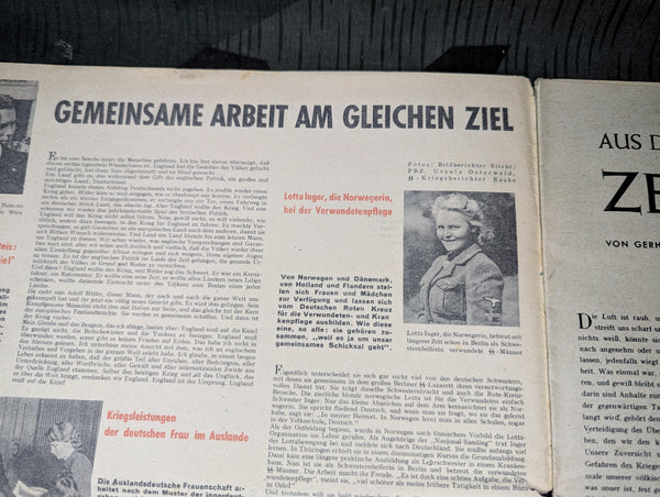 Deutsche Frauen Zeitung Heft 14 1942/1943 August