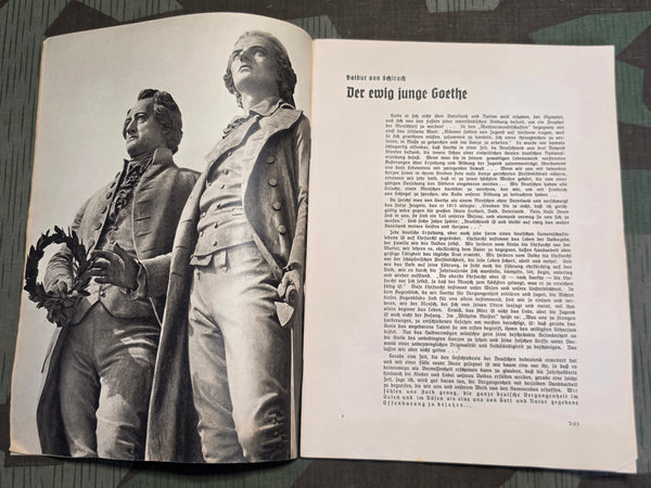 Der Schulungsbrief NSDAP Magazine August 1937 Church & State