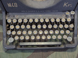 Olivetti M40 Simplified Kriegsausführung Italian German Typewriter (Needs Work)