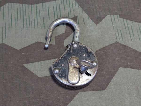 Medium Sized German Lock with 1 Key