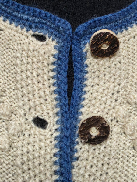 German Knit Sweater Cardigan <br> (38"-40" Bust)