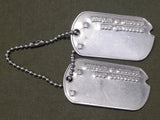 Edmund V Klocko Dogtag Set