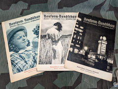 Neuform-Rundschau Magazines Lot of 3
