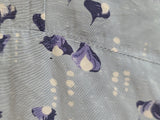 Light Blue Abstract Print Dress <br> (B-47" W-40" H-45")