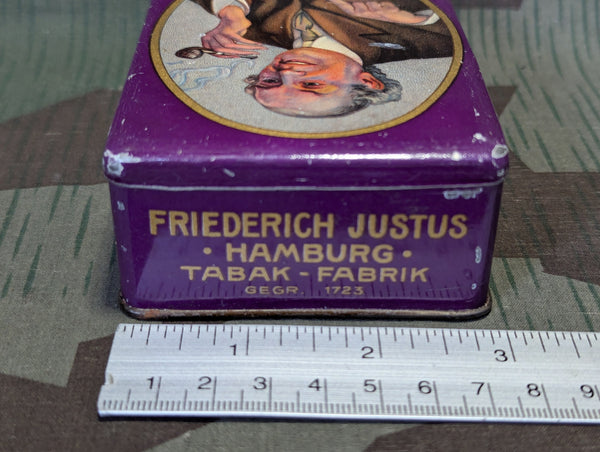 Justus Tobacco Tin