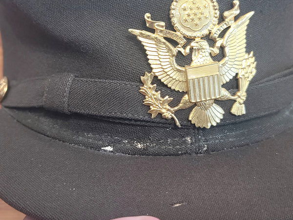 WAC Officer OD Hobby Hat Stetson AS-IS (Size 22 1/2)