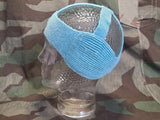 German Head Band Ear Warmer Blue MEDIUM