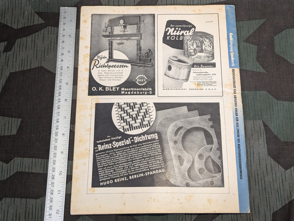 Kraftfahrzeug Handwerk Heft 9 2 March 1940 Krafthand