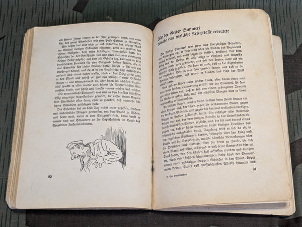 Der Drahtverhau Soldier's Humor Book (AS-IS)