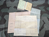 1938 Austrian Military Pocket Calendar Book