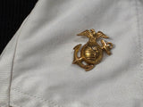 USMCWR Women's Marine Corps White Summer Jacket <br> (37" Bust)