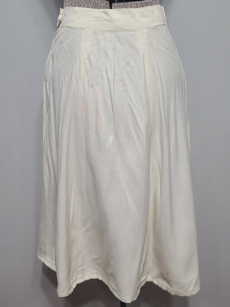 NNC Navy Nurse White Uniform Jacket and Skirt <br> (B-33" W-25" H-33.5")