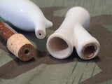 Grouse Hunting Motif Traditional German Pipe