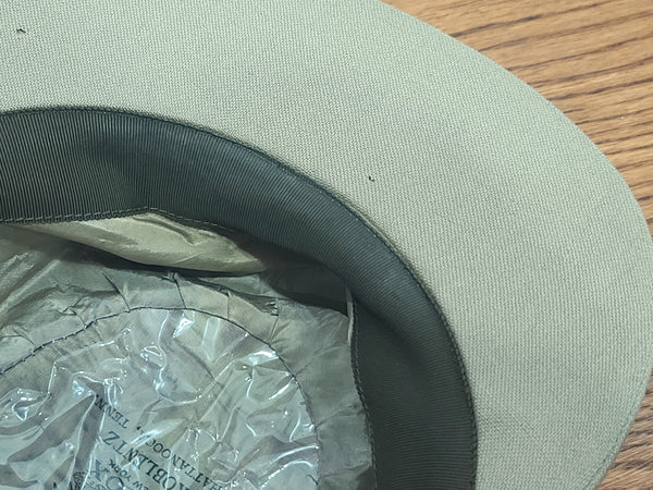 WAC Officer Khaki Hobby Hat (Size 22 1/2)