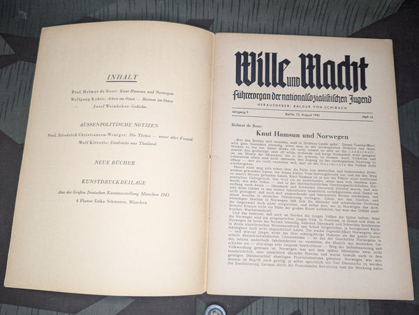 Wille und Macht 15 August 1941 Heft 16