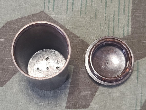 Trumpf Brown Bakelite Shaving Brush Container