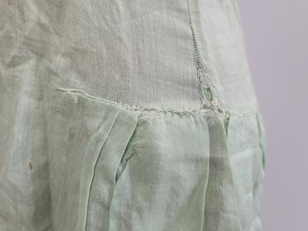 1920s Crepe Flapper Dress XXS <br> (31" Bust)