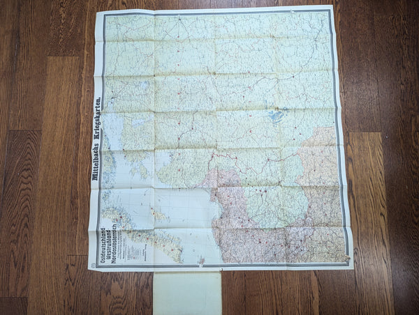 Set of WWI Maps of Fortifications