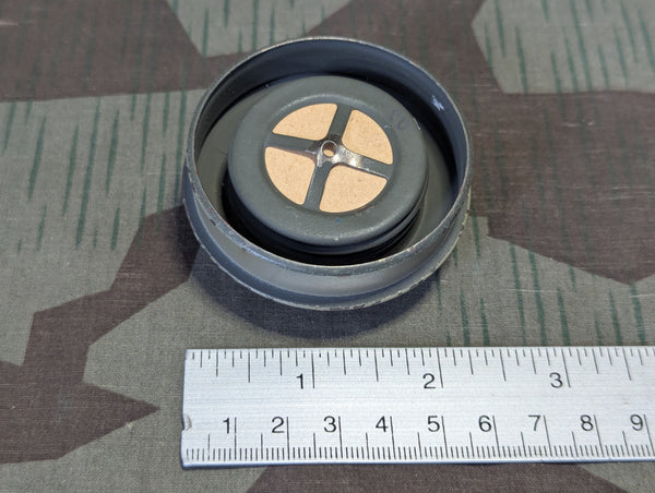 Kriegsschrott Pin Cushion Gas Mask Piece