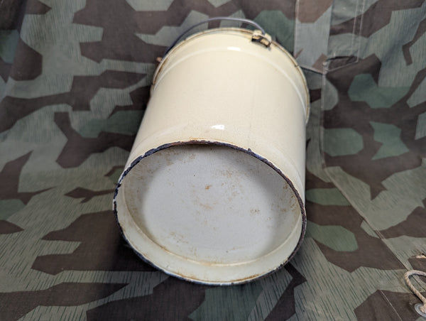 German Enameled Bucket