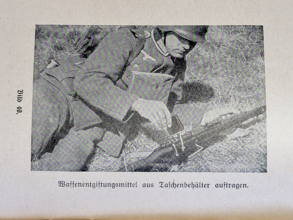 Soldier's Gas Warfare Booklet and Leaflet