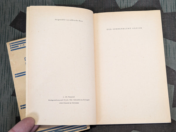 Lot of 3 Feldpost Books