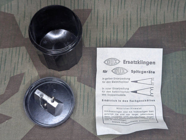 Black Bakelite Double Pencil Sharpener