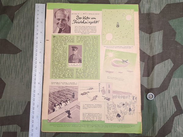 Erika Magazine Februar 1940 (Nr. 8) (Feldpost, Snowball Fights, Drawings)