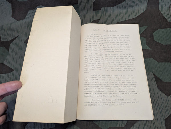 DAF-Feldpost Weihnachten 1939 Feldpostbrief No.1