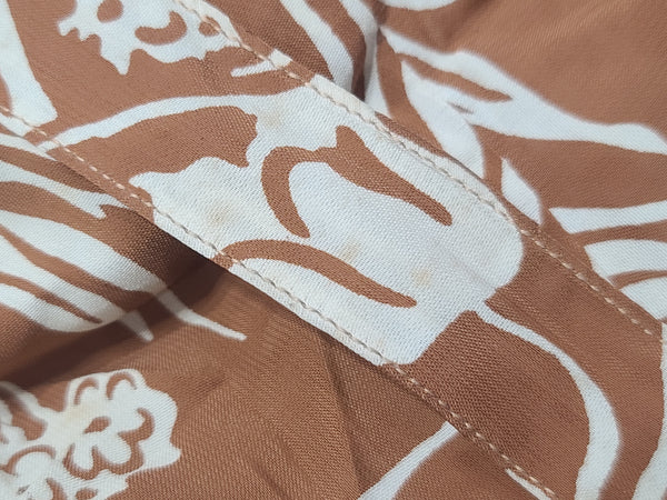 Harvest Print Dress <br> (B-36" W-30")