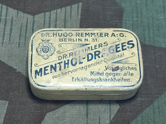Dr. Remmlers Menthol-Dragees Cough Drops Tin