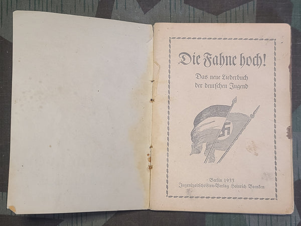 Die Fahne hoch! HJ Song Book 1933