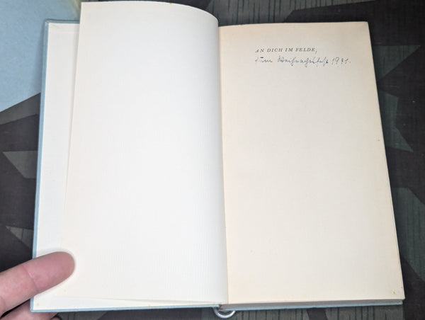 1941 "An Dich im Felde" Book