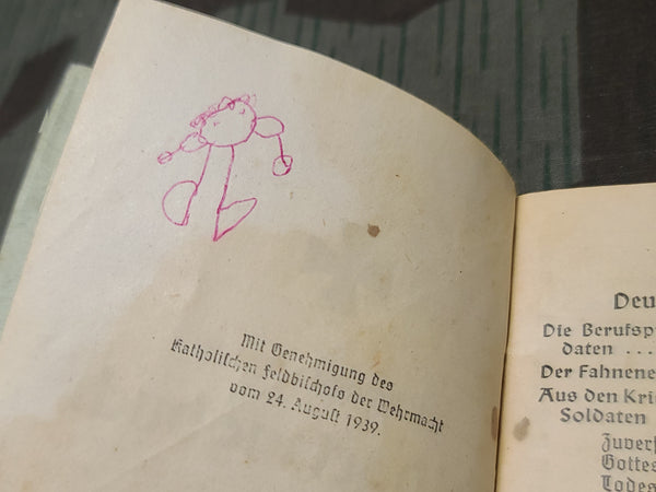 Soldier's Catholic Feldgesangbuch Song Book