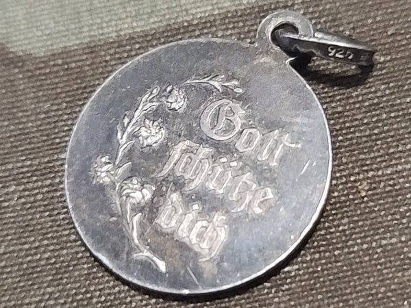 Gott schütze dich "God Protect You" Charm 925 Silver