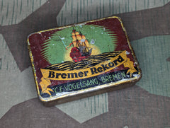 Bremer Rekord Pipe Tobacco Tin