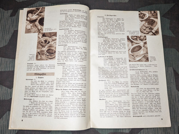 Rations Cards and Proper Nutrition Recipe Book