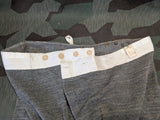 Unissued Wehrmacht Long Johns Underwear Size 1 (32"-36" Waist)