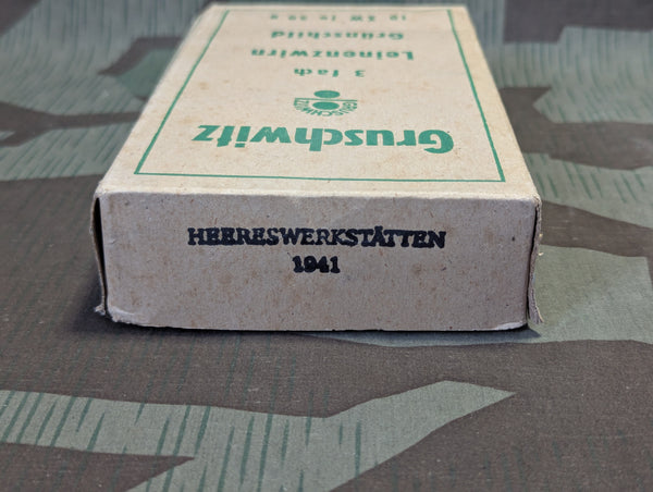 Gruschwitz Feldgrau Thread Box Heereswerkstatten 1941