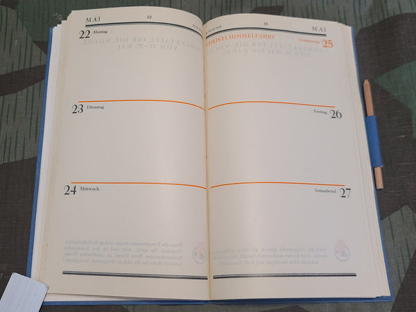 Vormerkbuch Pocket Calendar 1933 from a Coal Syndicate