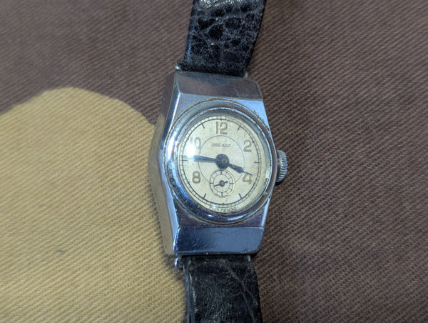 Post War Small Soviet Watch WORKING (Bad Strap)