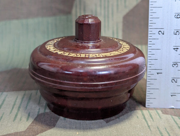 Bakelite Schwarzkopf Dry Shampoo Container DRP Minor Damage
