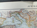 Afrika Karte Wehrmacht Tornisterschrift 1939/40